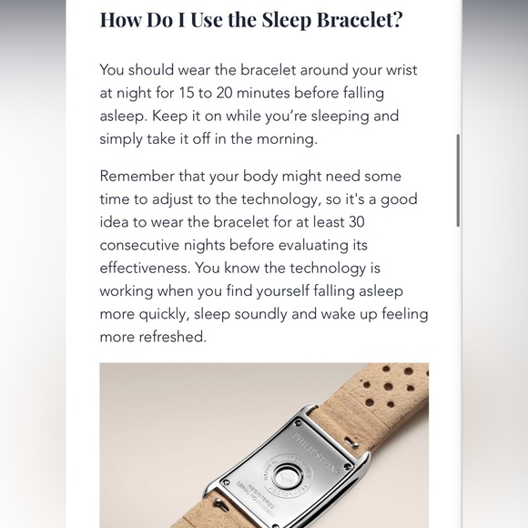 🖤PHILIP STEIN SLEEP BRACELET - Picture 14 of 16